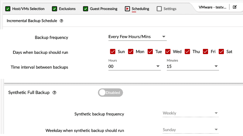 BDR backup and disaster recovery demo visual for MSP services