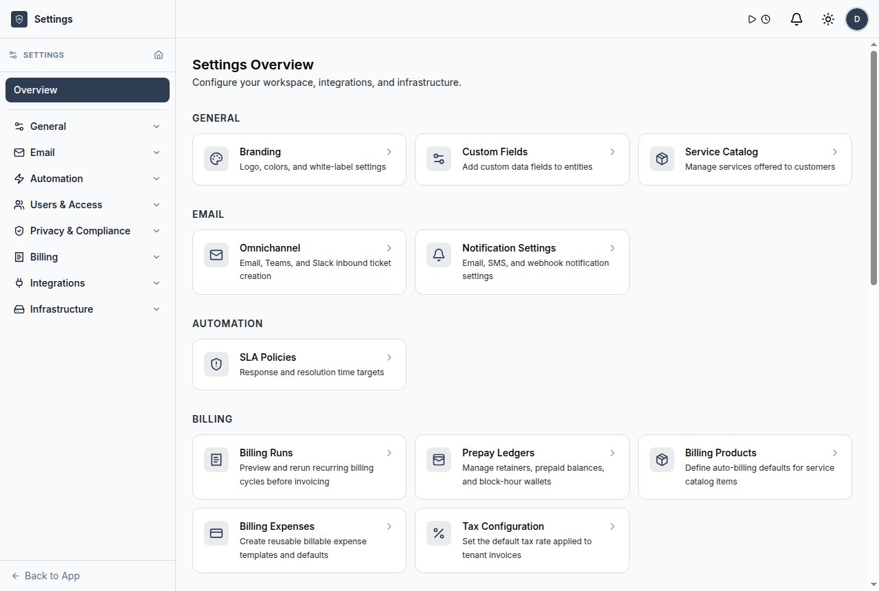 ShieldPSA product view for users, roles, and platform settings